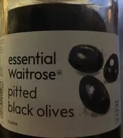 Mängden socker i Pitted black olives