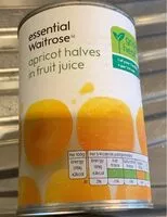 Mängden socker i Apricot halves in fruit juice