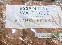 Mängden socker i 6 Wholemeal Floured Baps