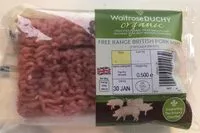 Mängden socker i Free range british pork mince