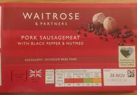 Mängden socker i Pork Sausagemeat