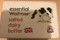 Mängden socker i Salted Dairy Butter