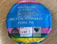 Mängden socker i Melton Mowbray pork pie