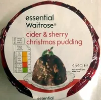 Mängden socker i Cider & Sherry Christmas Pudding