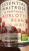 Mängden socker i Berlotti Beans in Water