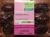 Mängden socker i Waitrose Medjool Dates