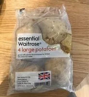 Mängden socker i 4 large potatoes