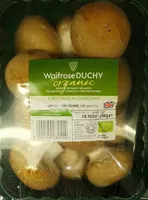 Mängden socker i Organic chestnut mushrooms