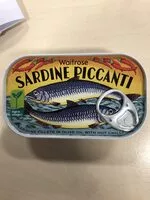 Mängden socker i Sardine piccanti