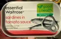 Mängden socker i Sardines in tomato sauce