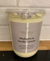 Mängden socker i Madagascan vanilla custard