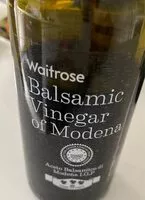 Mängden socker i Waitrose balsamic vinager of modena