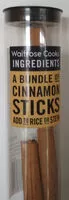 Mängden socker i A bundle of cinnamon sticks