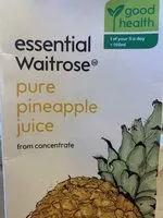 Mängden socker i Pure pineapple juice from concentrate
