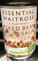 Mängden socker i Mixed Bean Salad in water
