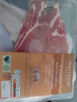 Mängden socker i smoked British back bacon rashers with maple syrup