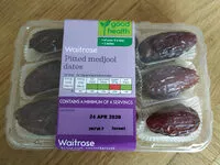 Mängden socker i Medjool Dates Without Stones