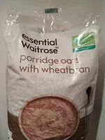 Mängden socker i Porridge oats with wheatbran