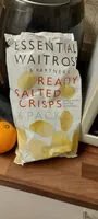 Mängden socker i Ready salted potato crisps
