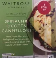 Mängden socker i Spinach and ricotta cannelloni