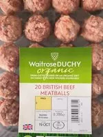 Mängden socker i British beef balls
