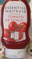 Mängden socker i Essential Waitrose Tomato ketchup