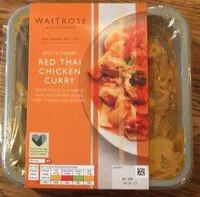 Mängden socker i Red Thai Chicken curry