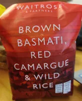 Mängden socker i Brown Basmati, Red Camargue & Wild Rice