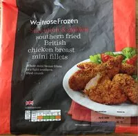 Mängden socker i Southern Fried British Chicken Breast Mini-Fillets