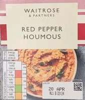 Mängden socker i Red pepper houmus
