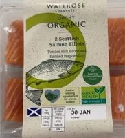 Mängden socker i Waitrose Duchy Organic Originals 2 Salmon Fillets