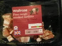 Mängden socker i Lardons