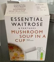 Mängden socker i Mushroom soup in a cup