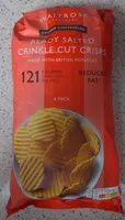 Mängden socker i Calorie Controlled Ready Salted Crinkle Cut Crisps