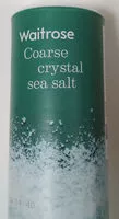 Mängden socker i Coarse Crystal Sea Salt