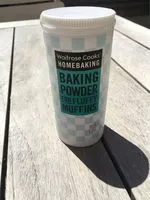 Mängden socker i Cooks' Homebaking Baking Powder