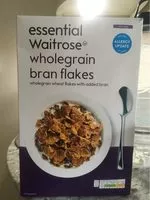 Mängden socker i Wholegrain bran flakes
