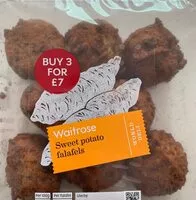 Mängden socker i Waitrose Sweet Potato falafels