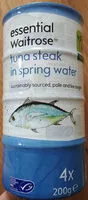 Mängden socker i Tuna Steak in Spring Water