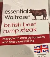 Mängden socker i British Beef Rump Steak