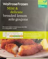 Mängden socker i Lemon sole goujon