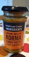 Mängden socker i Creamy mellow korma curry sauce
