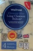 Mängden socker i Creamy Blue Long Clawson Stilton