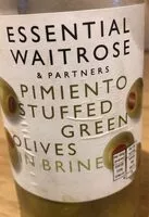 Mängden socker i Pimiento stuffed green olives in brine
