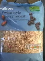 Mängden socker i Swiss style berry muesli