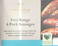 Mängden socker i Free Range Pork Sausages