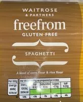 Mängden socker i Waitrose gluten free spaghetti