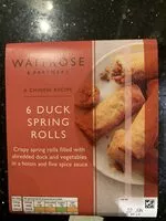 Mängden socker i 6 Duck Spring Rolls