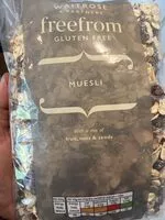 Mängden socker i Waitrose freefrom muesli
