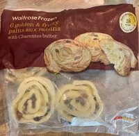 Mängden socker i Pains aux raisins